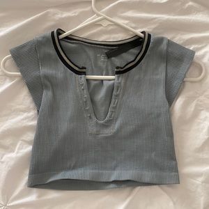 Out from under go for gold seamless top